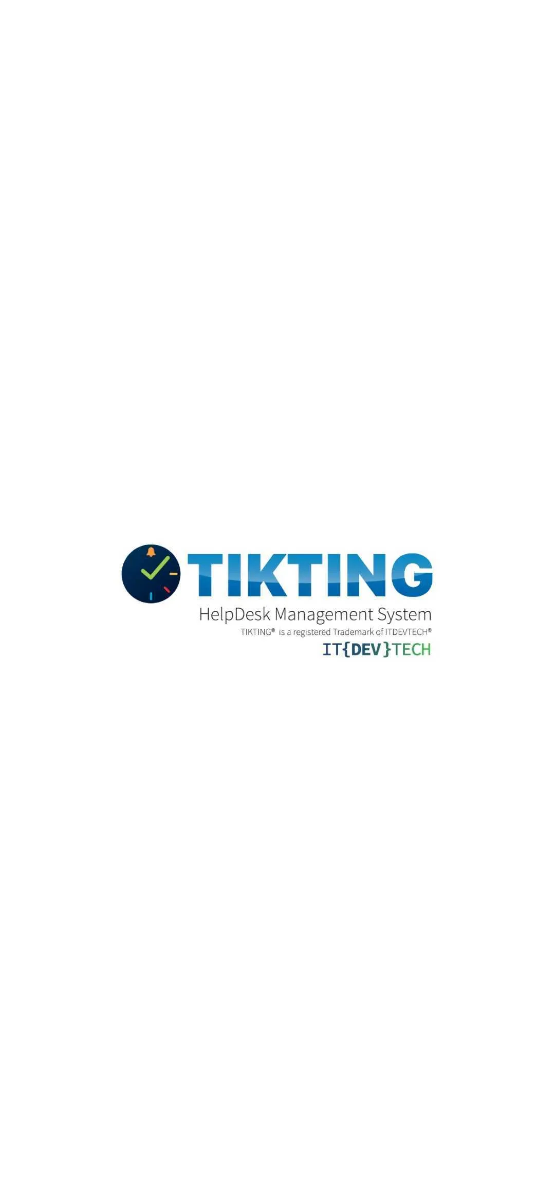 TIKTING® - Helpdesk Management | Indus Appstore | Screenshot