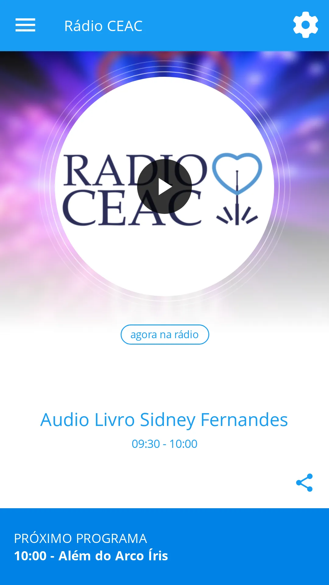 Rádio CEAC | Indus Appstore | Screenshot