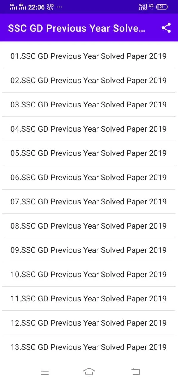 SSC GD Constable Previous Year | Indus Appstore | Screenshot