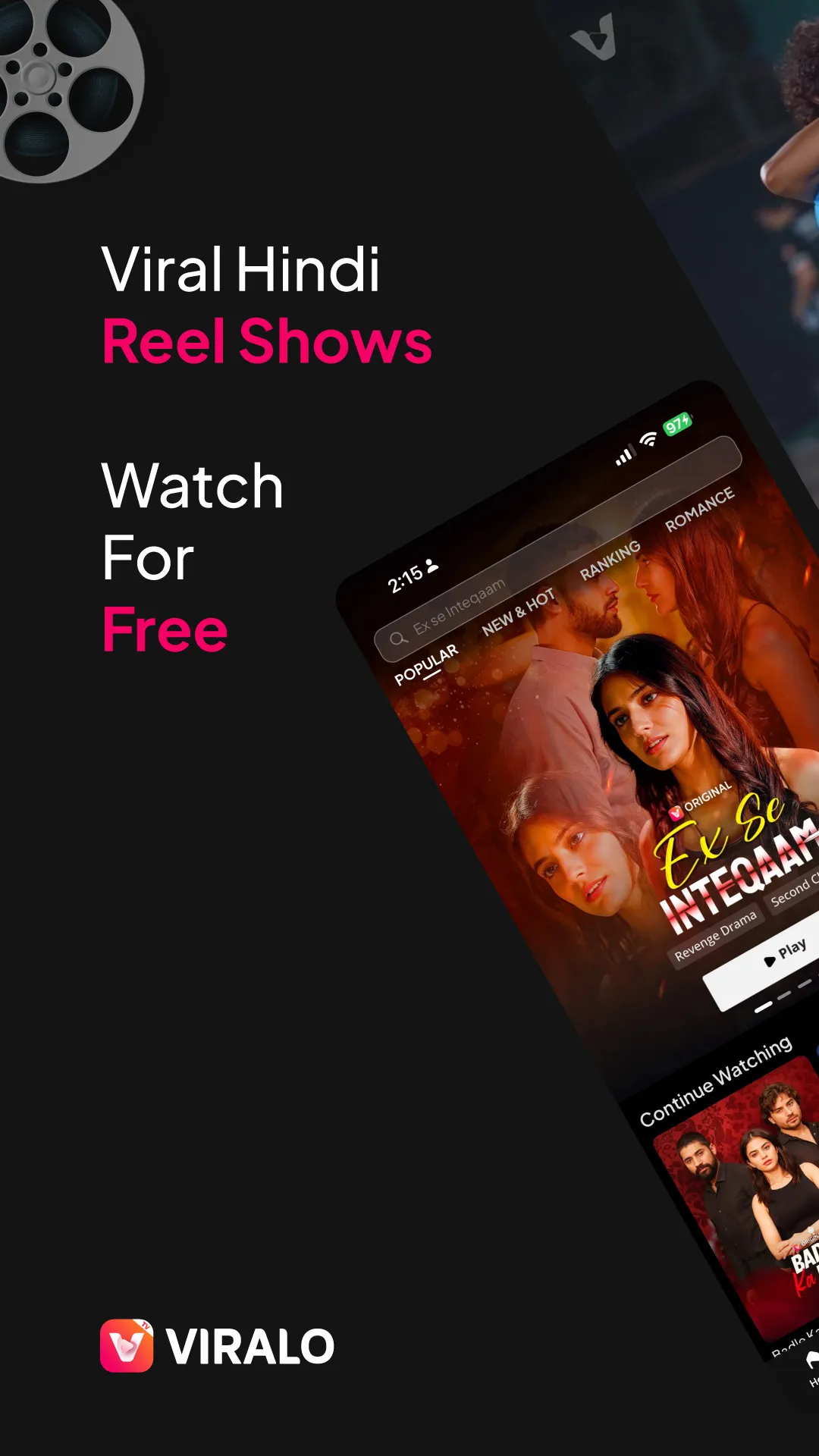 Viralo: Watch Hindi Reel Shows | Indus Appstore | Screenshot