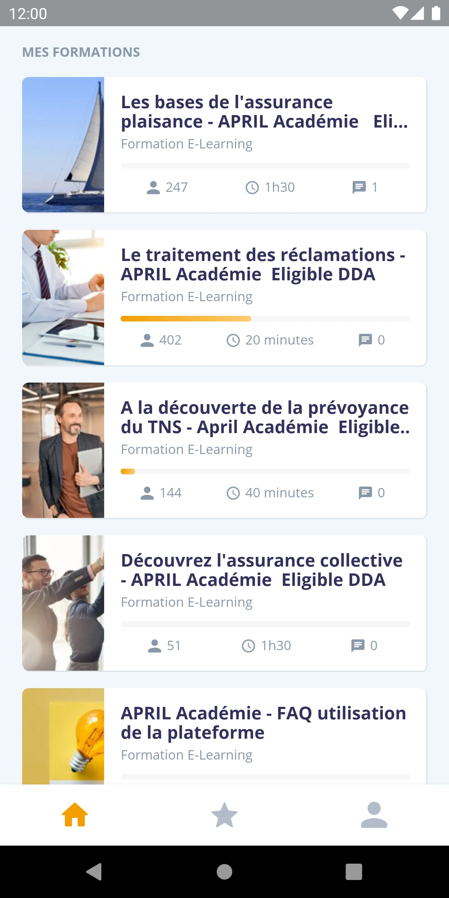 APRIL Académie | Indus Appstore | Screenshot