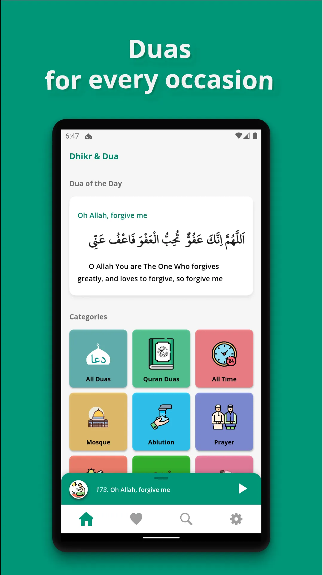 Dhikr & Dua - Quran & Sunnah | Indus Appstore | Screenshot