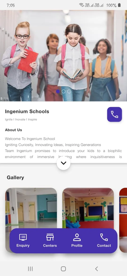 Ingenium World School | Indus Appstore | Screenshot