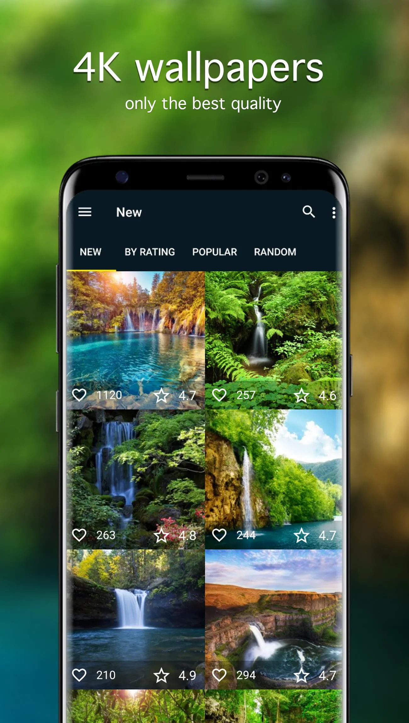 Waterfall Wallpapers 4K | Indus Appstore | Screenshot