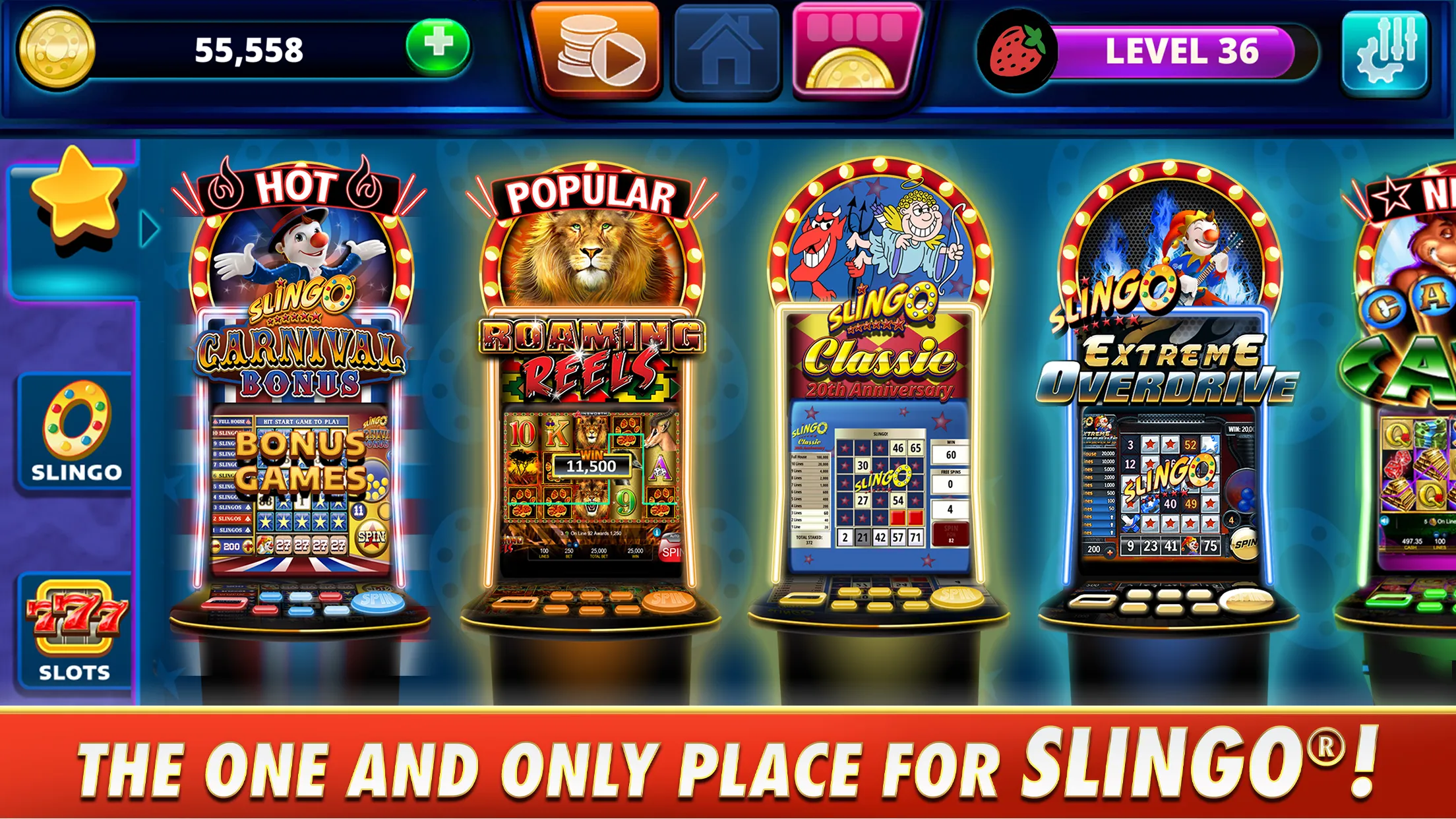 Slingo Arcade - Slots & Bingo | Indus Appstore | Screenshot