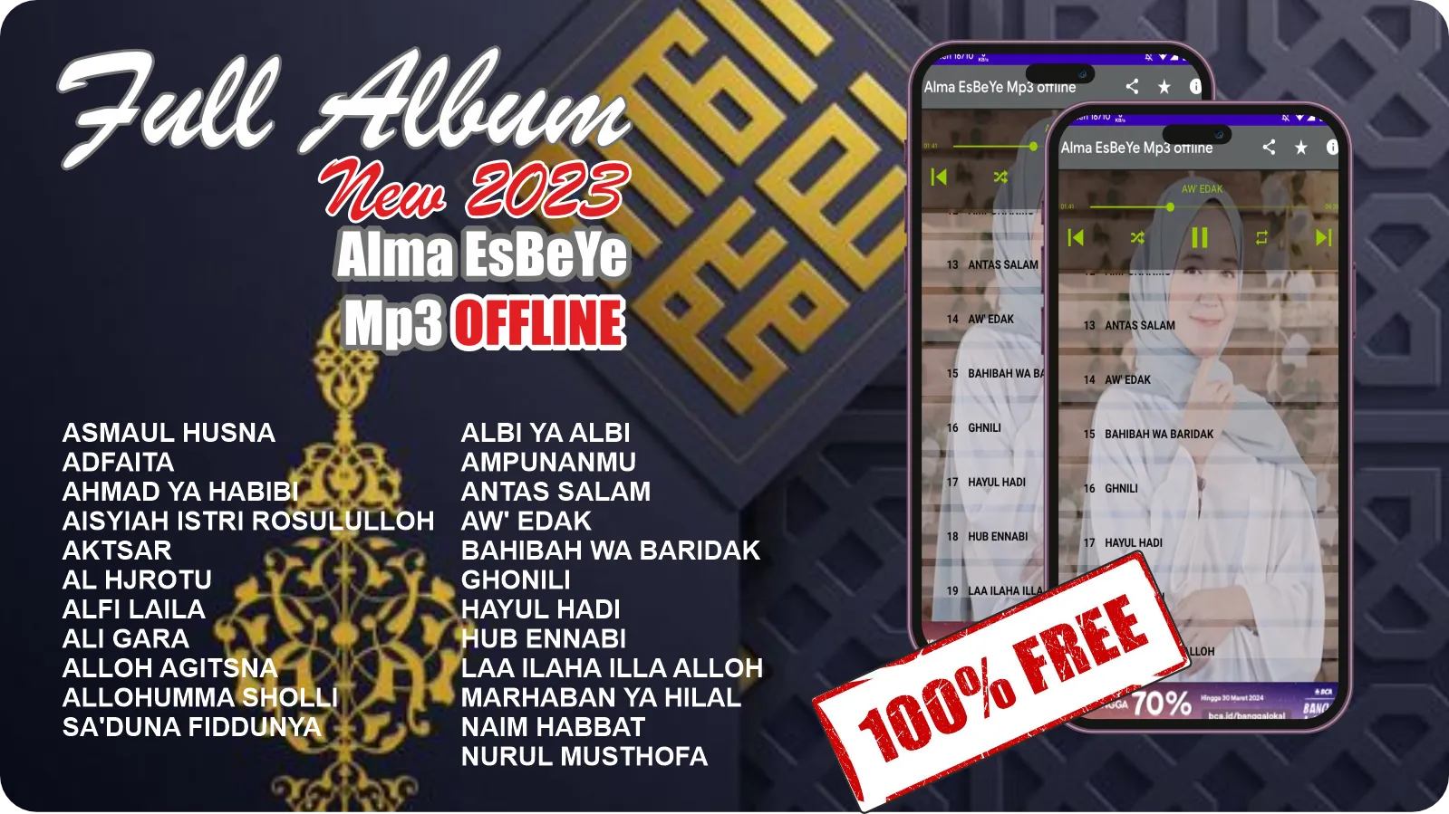 Alma EsBeYe Mp3 offline | Indus Appstore | Screenshot