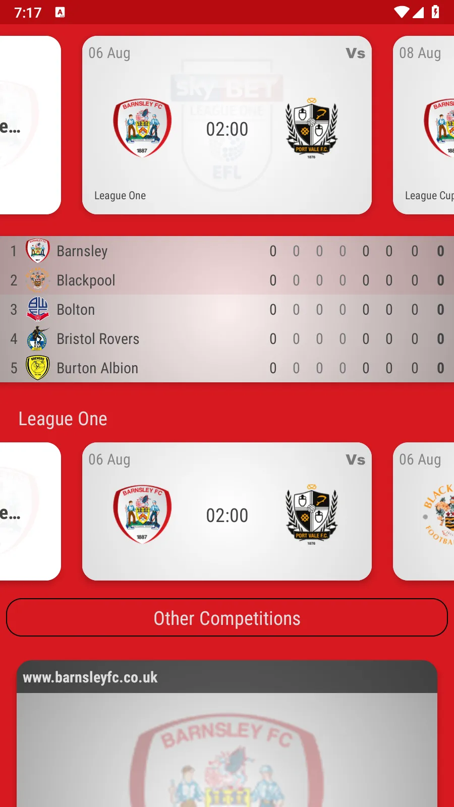 Barnsley FC Fan App | Indus Appstore | Screenshot