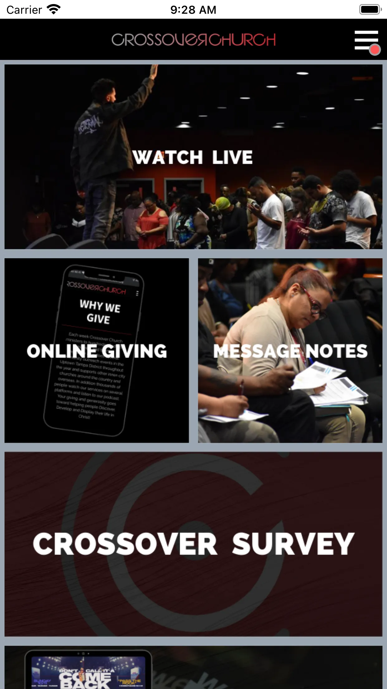 Crossover Church Tampa, FL | Indus Appstore | Screenshot