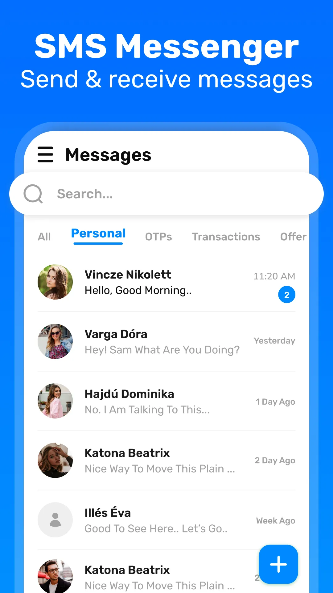 Messages - SMS Messenger | Indus Appstore | Screenshot