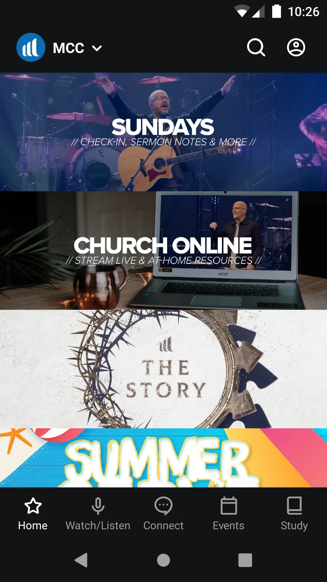 Maryland Community Church | Indus Appstore | Screenshot