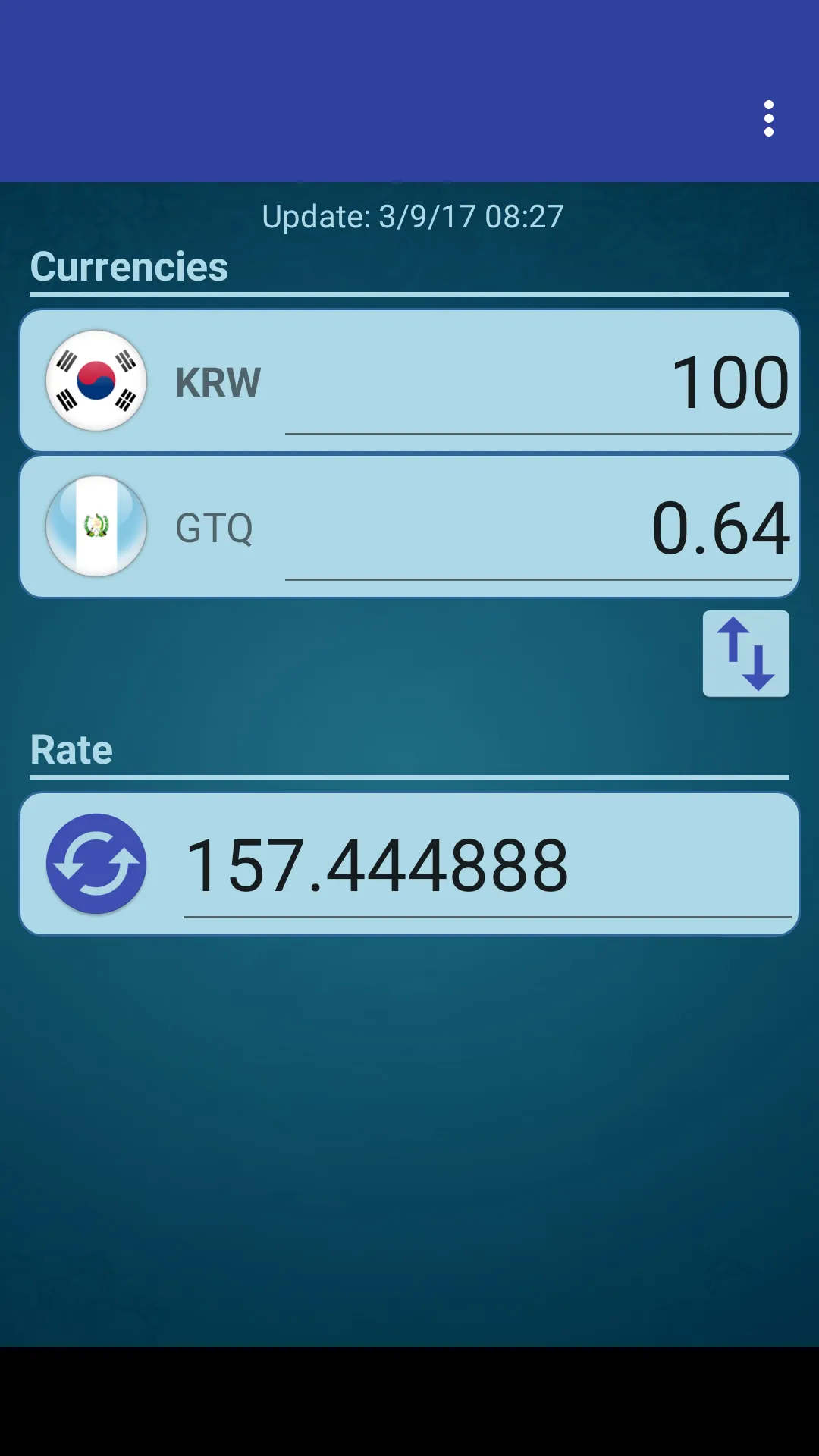 KRW Won x Guatemala Quetzal | Indus Appstore | Screenshot