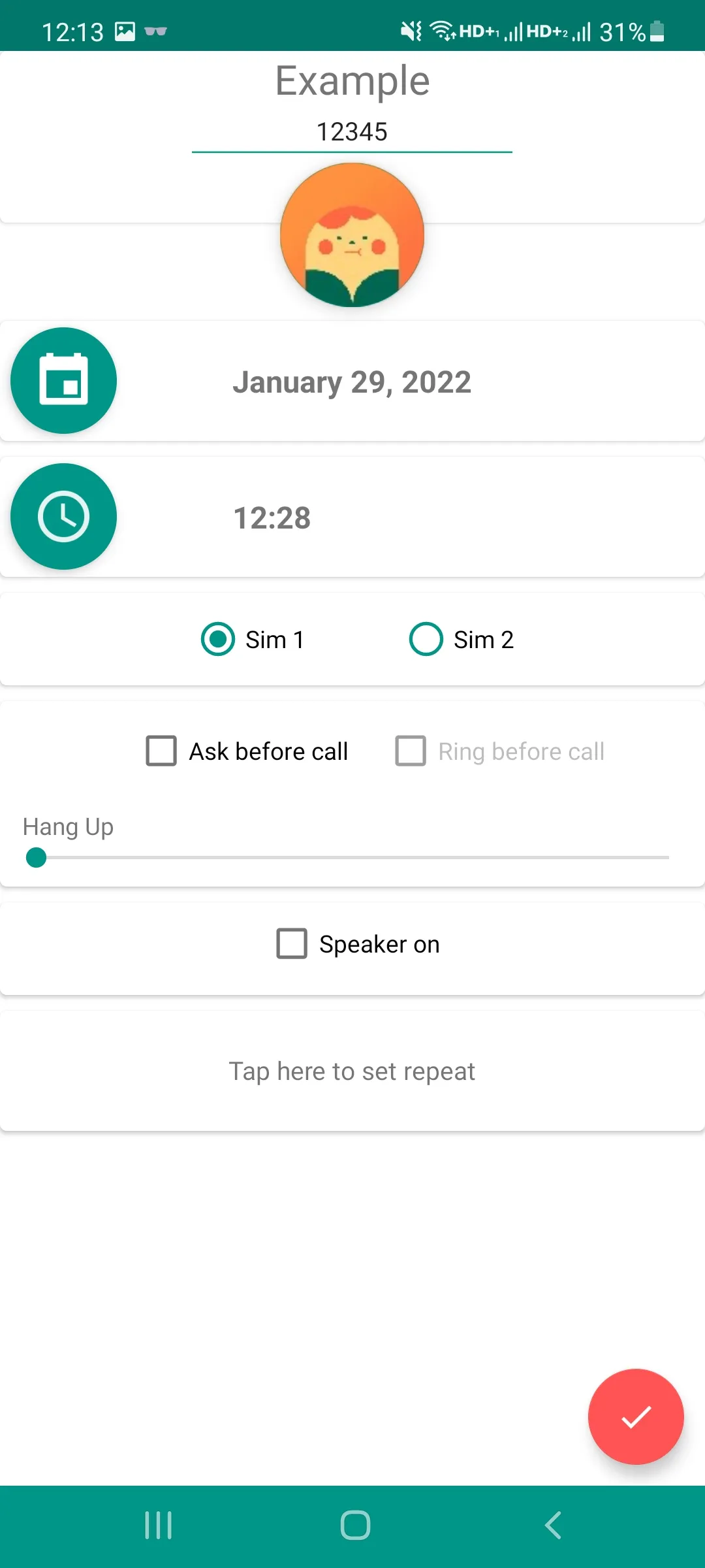 Auto Call Scheduler | Indus Appstore | Screenshot