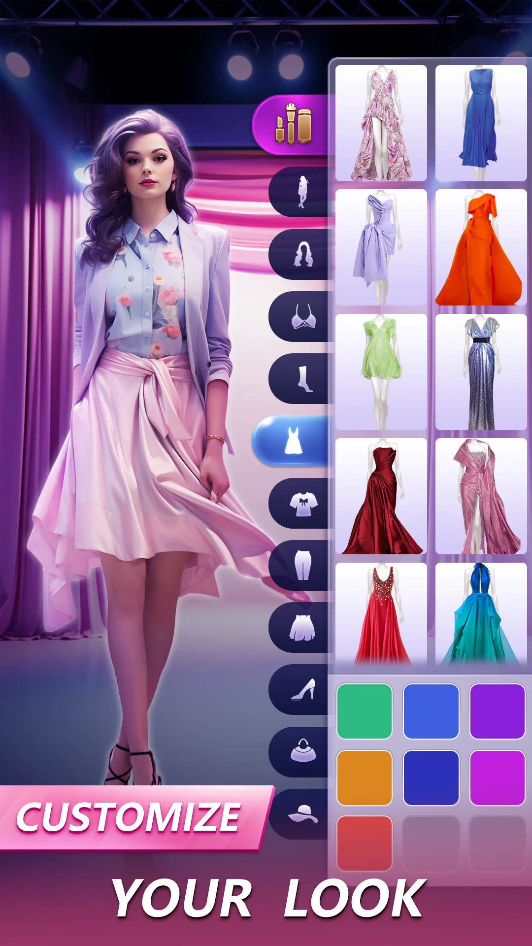 Fashion Makeup:Dress Up Show | Indus Appstore | Screenshot