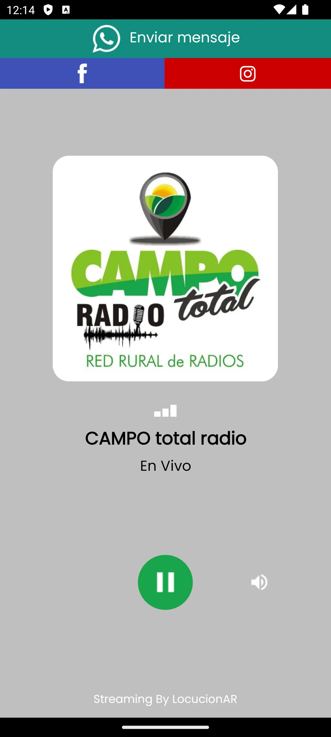 CAMPO total radio | Indus Appstore | Screenshot