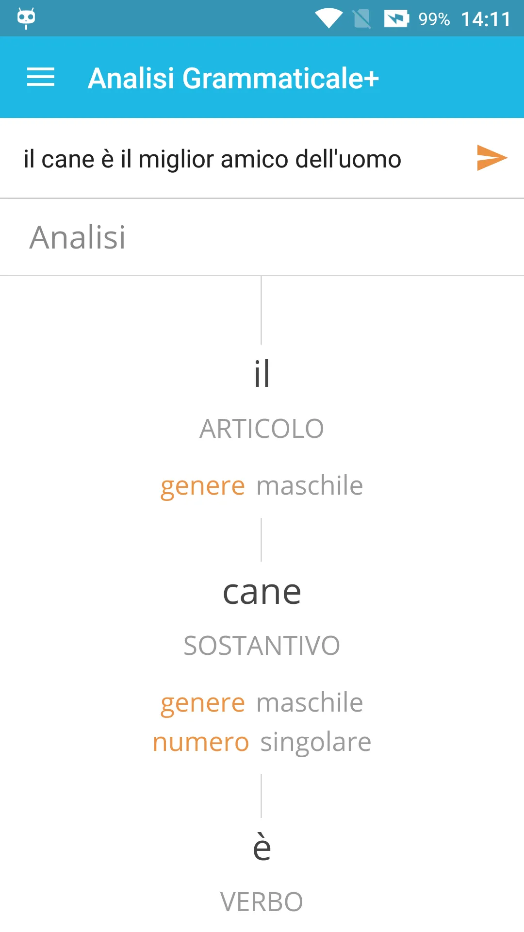 Analisi Grammaticale Plus | Indus Appstore | Screenshot