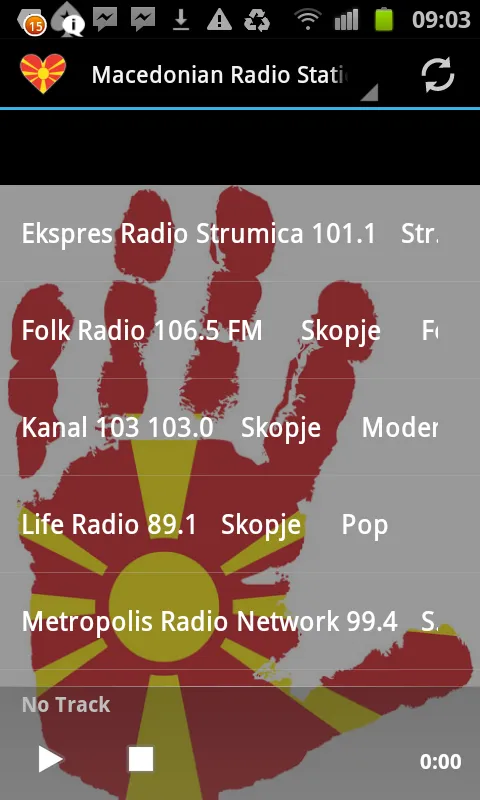 Macedonian Radio Stations | Indus Appstore | Screenshot