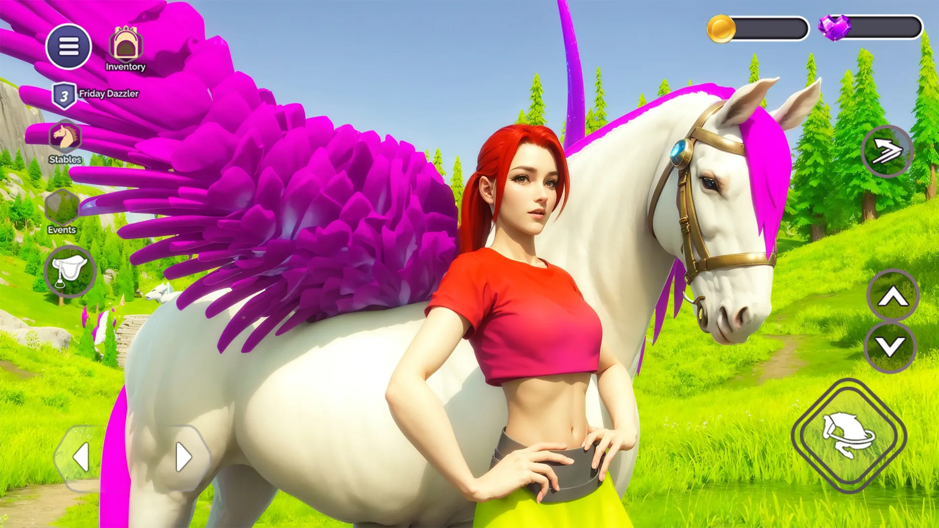 My Flying Unicorn Horse Game | Indus Appstore | Screenshot