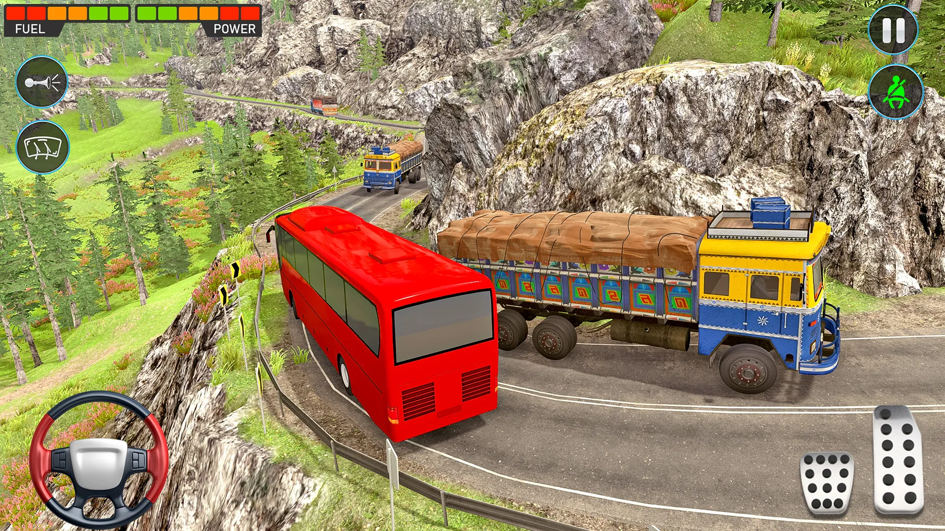 4x4 Mountain car bus driving | Indus Appstore | Screenshot