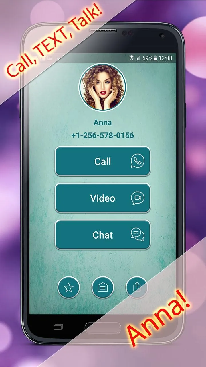 Anna Girlfriend Call Simulator | Indus Appstore | Screenshot