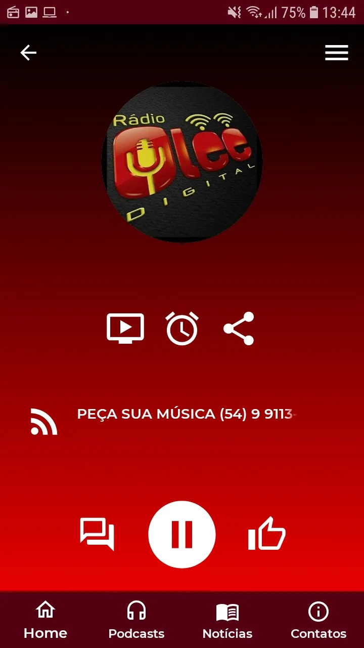 Rádio Oléé Digital | Indus Appstore | Screenshot