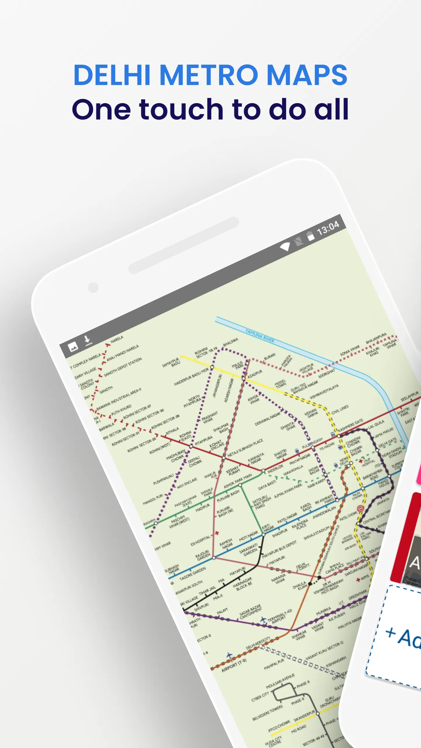 DELHI METRO MAPS OFFLINE | Indus Appstore | Screenshot