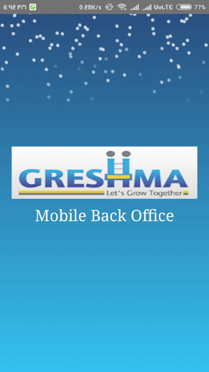 Greshma Backoffice | Indus Appstore | Screenshot