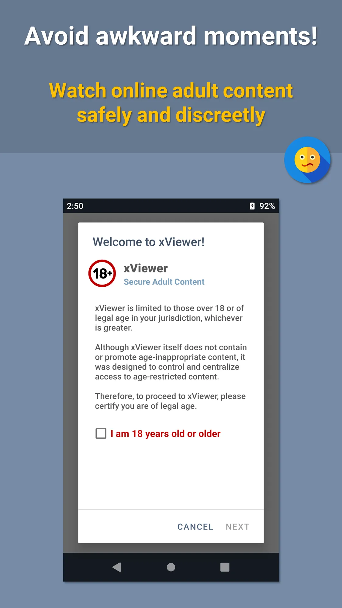 XViewer: Adult Content Privacy | Indus Appstore | Screenshot