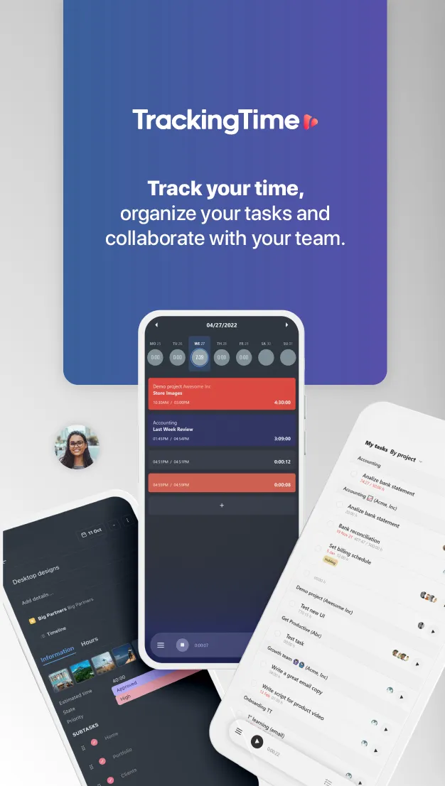 TrackingTime | Time Tracker | Indus Appstore | Screenshot