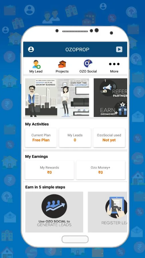 OzoProp Partner - Real Estate  | Indus Appstore | Screenshot