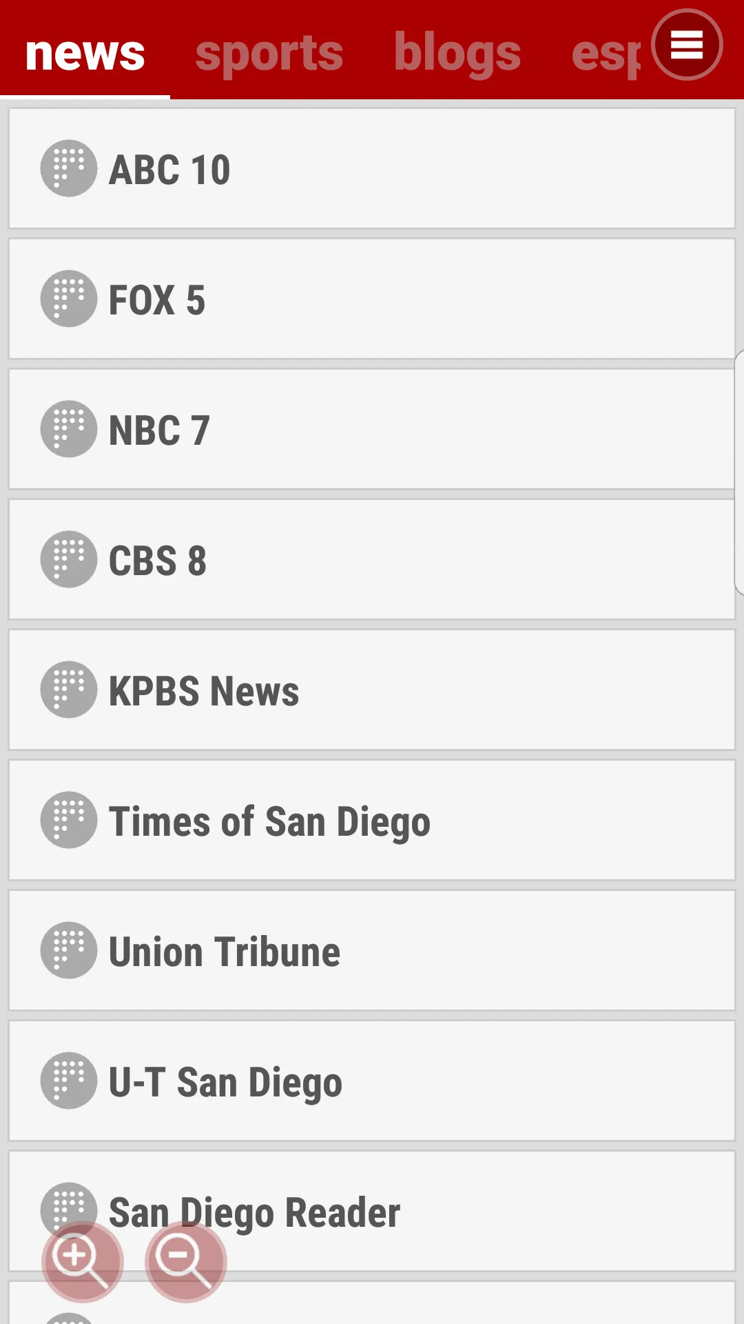 San Diego Fulltime - News | Indus Appstore | Screenshot