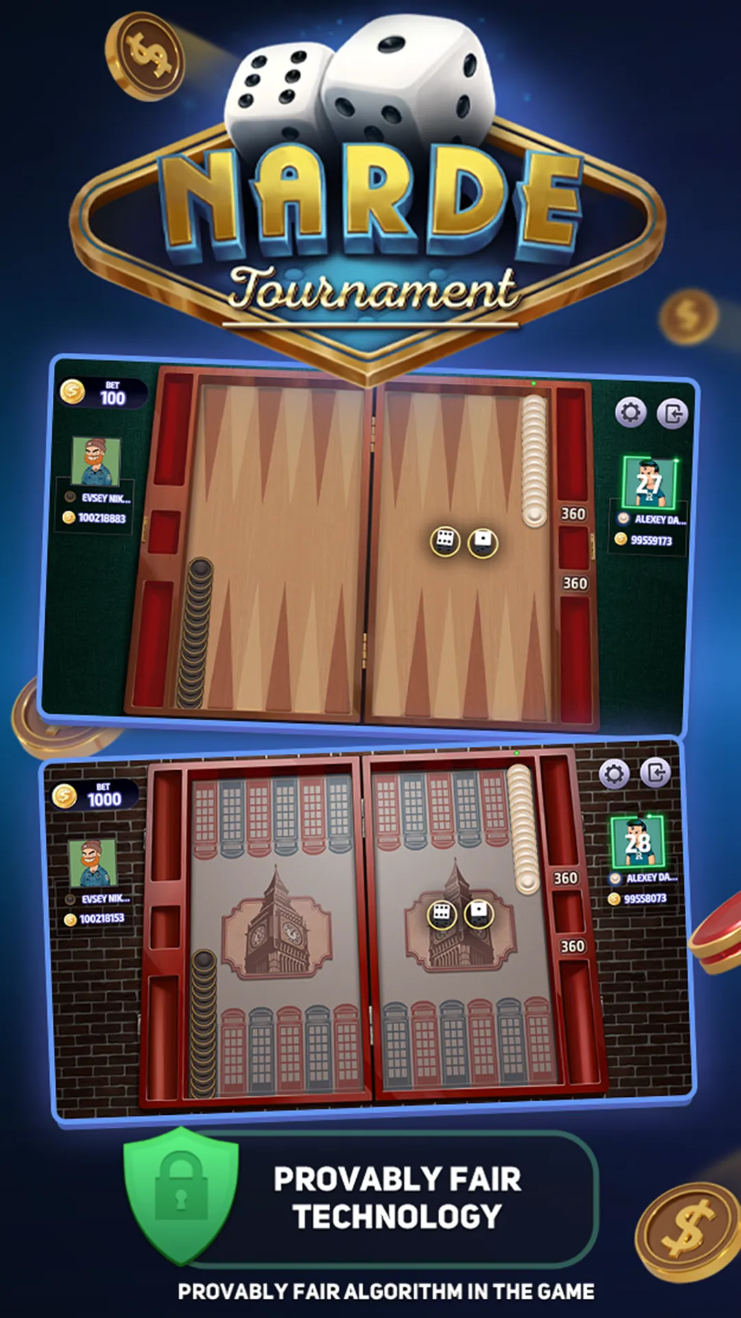 Narde Tournament | Indus Appstore | Screenshot