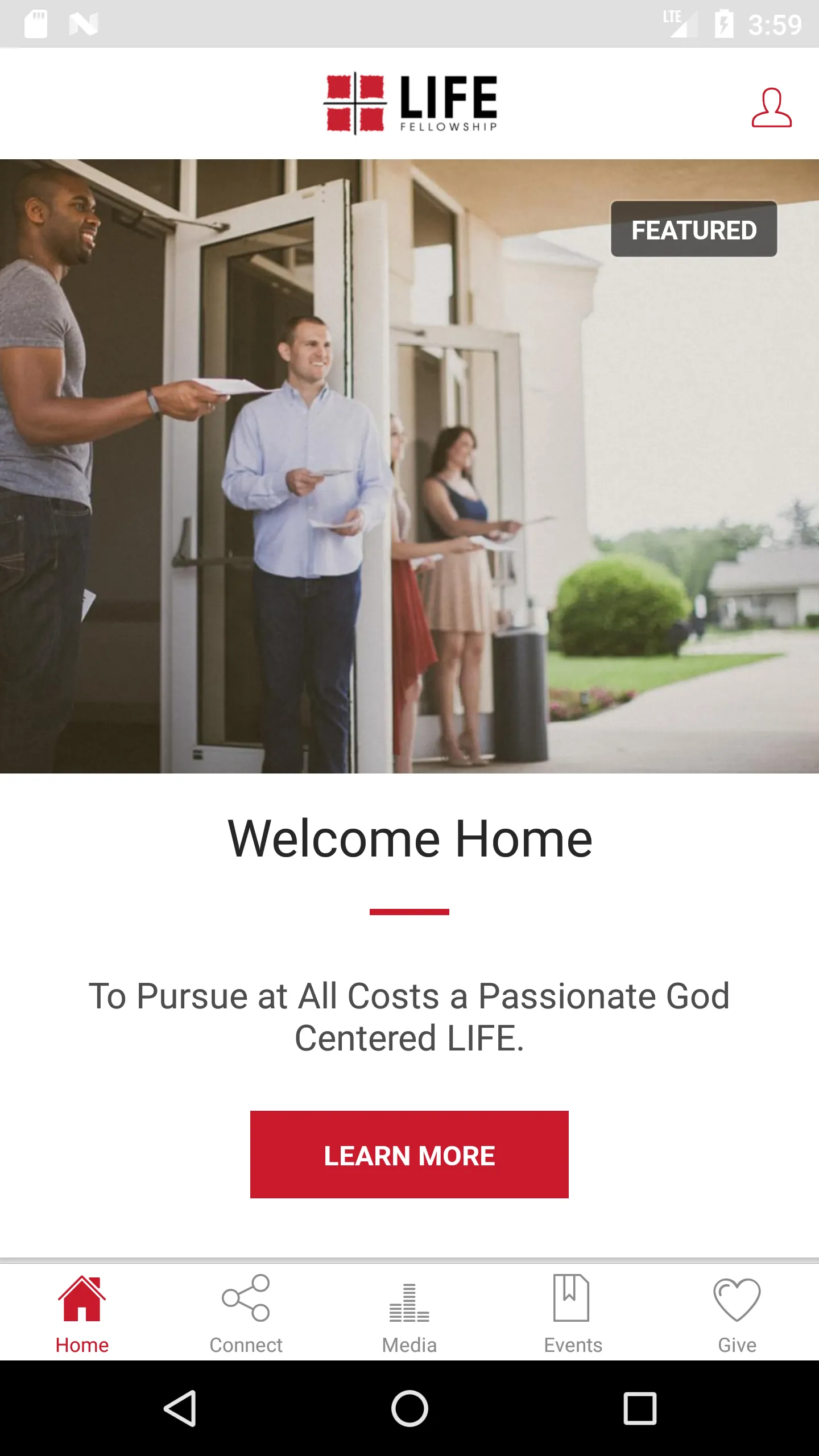 LIFE Fellowship Charlotte | Indus Appstore | Screenshot