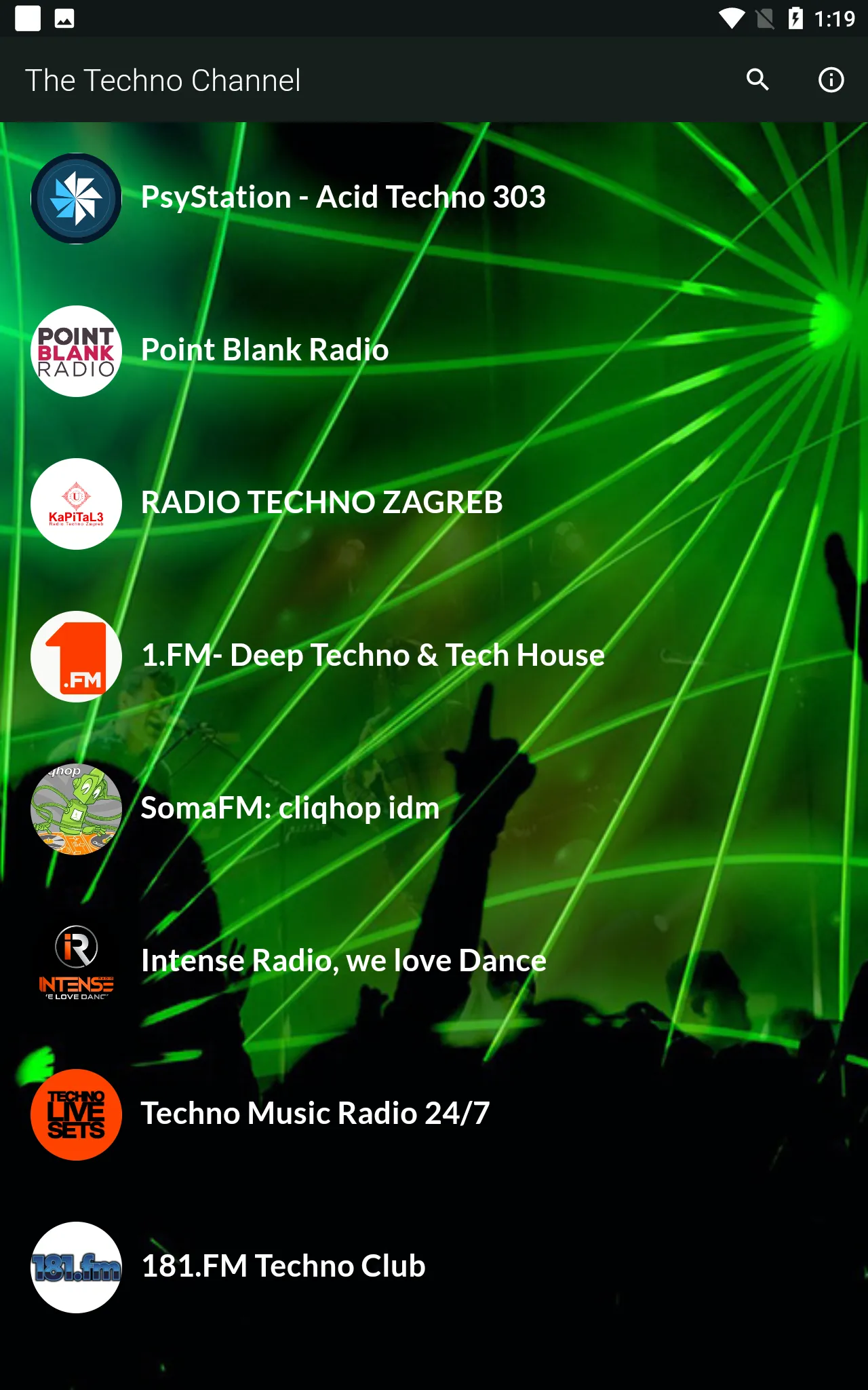 The Techno Channel - Radios | Indus Appstore | Screenshot