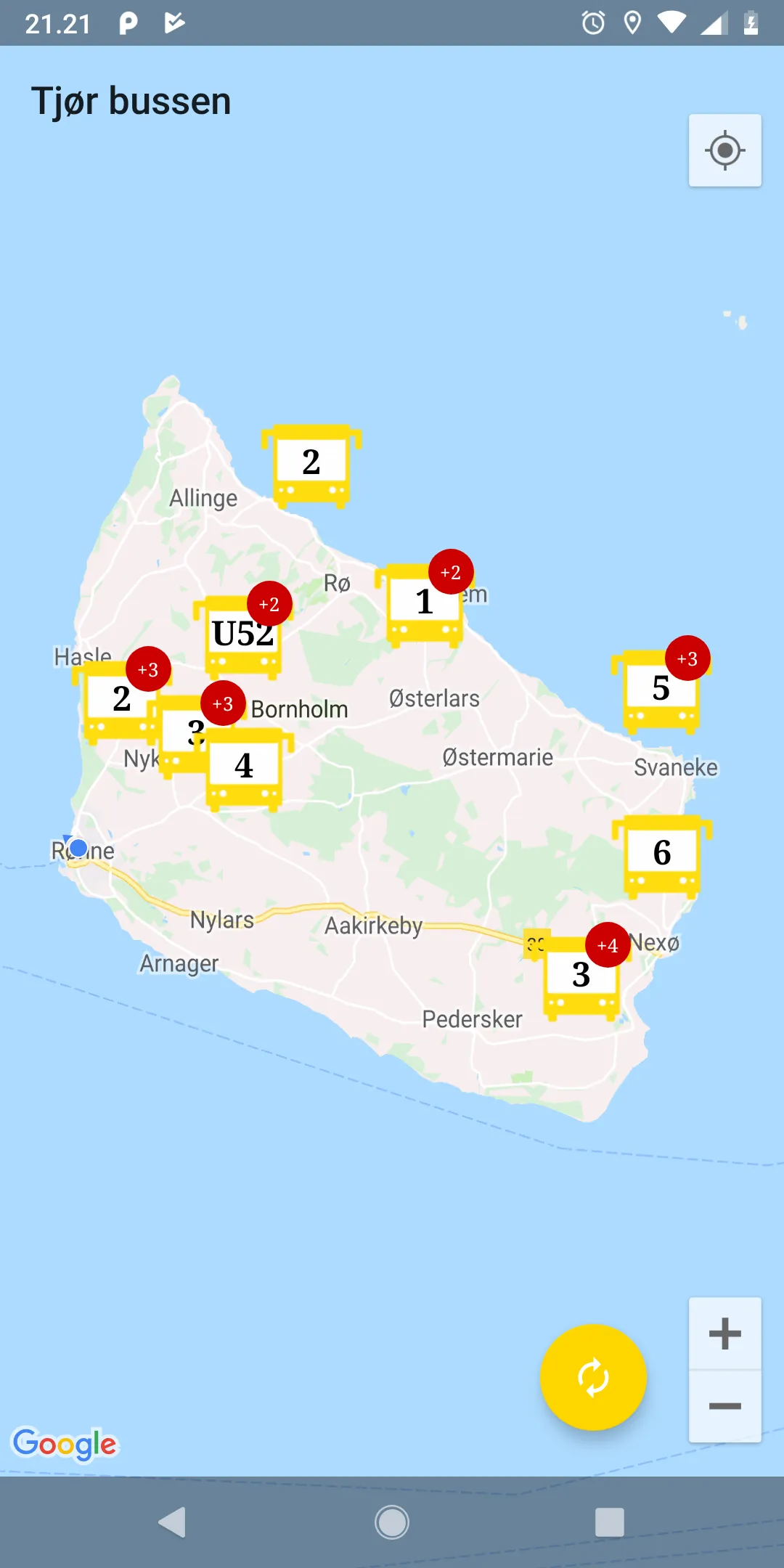 Bus Bornholm - Tjør bussen | Indus Appstore | Screenshot