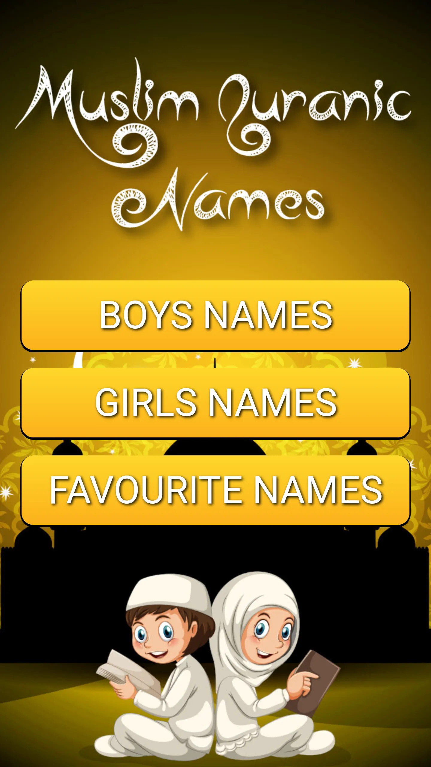 MuslimQuranicNames | Indus Appstore | Screenshot