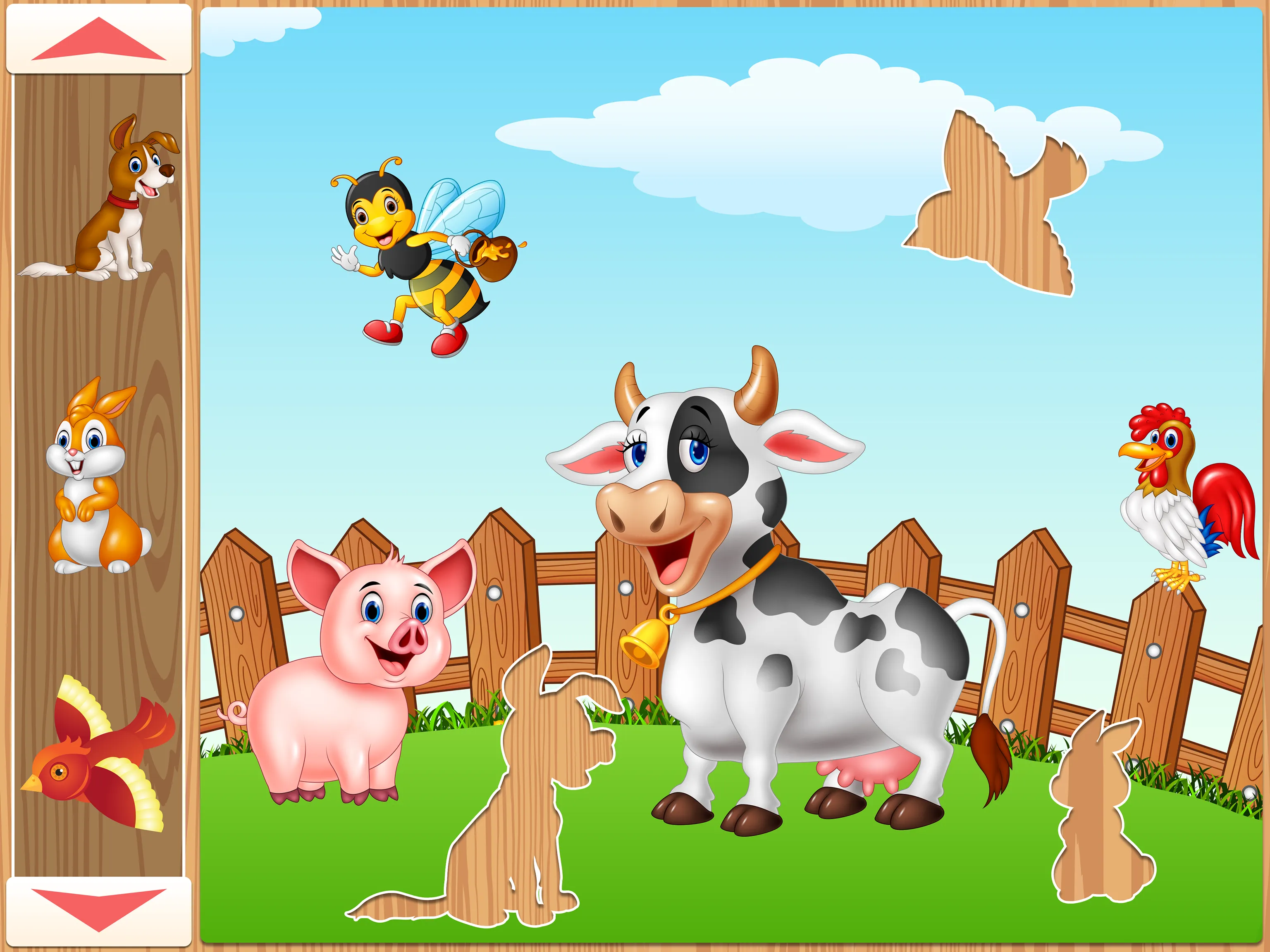 Kids Education Puzzle: Animals | Indus Appstore | Screenshot