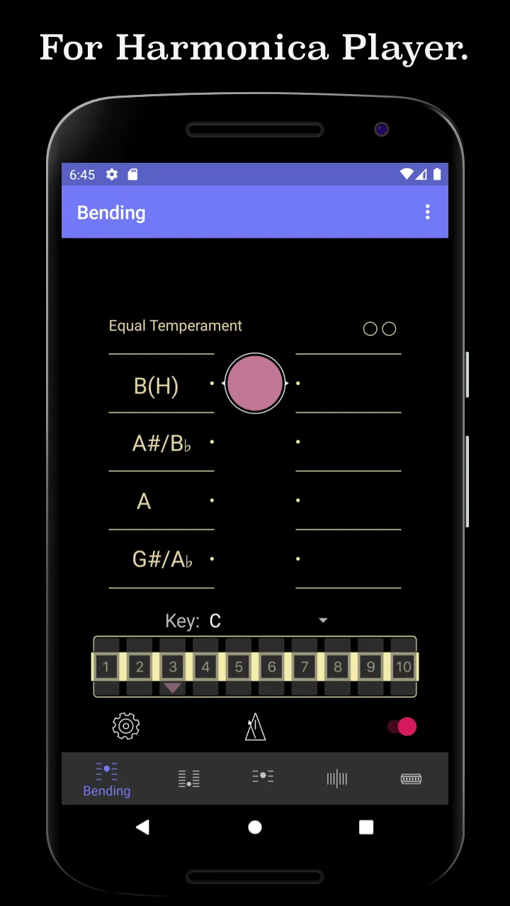 Harmonica Bending Trainer | Indus Appstore | Screenshot