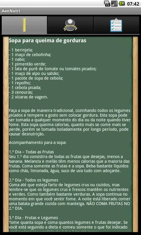 Dieta para emagrecer | Indus Appstore | Screenshot