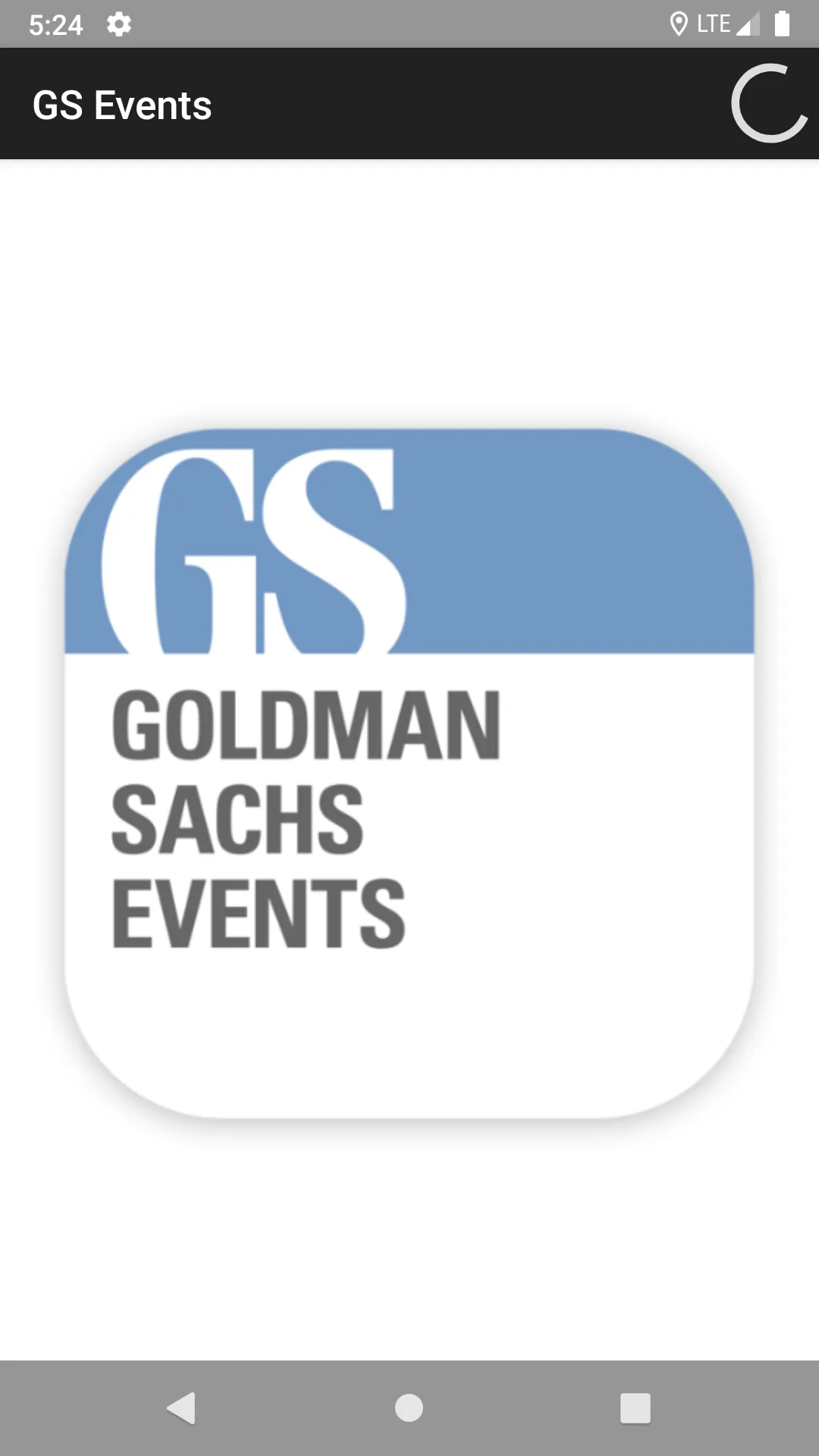 Goldman Sachs Events | Indus Appstore | Screenshot