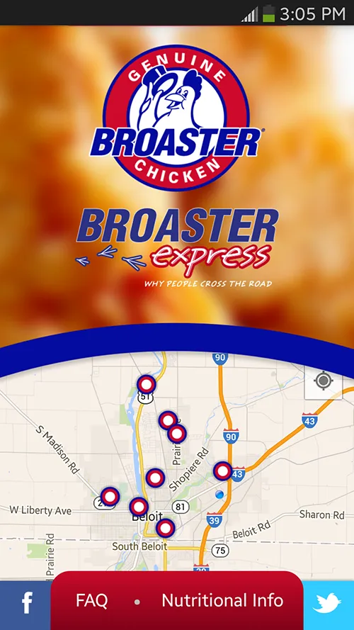 Broaster Store Locator | Indus Appstore | Screenshot