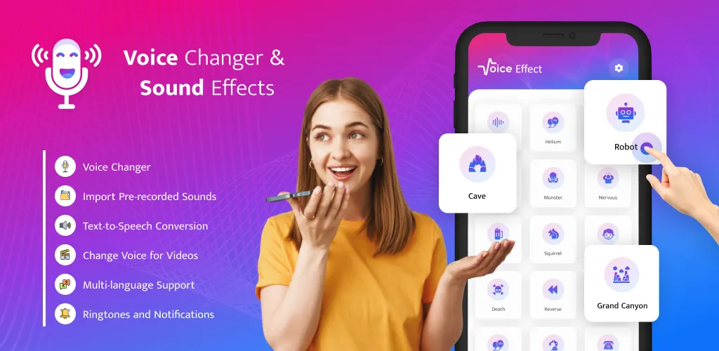 Voice Changer & Sound Effects | Indus Appstore | Screenshot