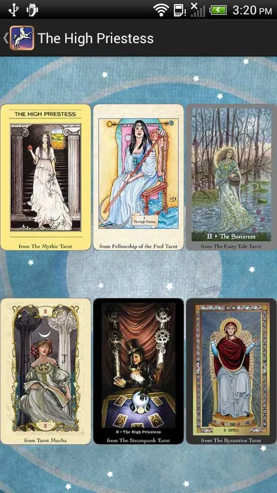 Tarot Sampler | Indus Appstore | Screenshot