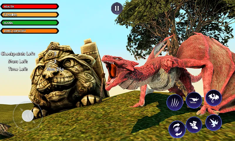 Dragon flying simulator | Indus Appstore | Screenshot