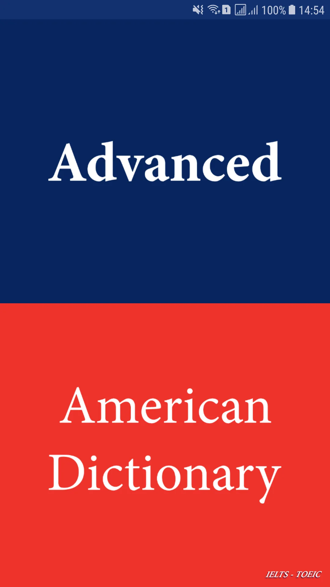 Advanced American Dictionary | Indus Appstore | Screenshot