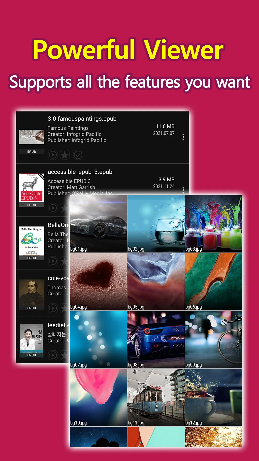 EasyViewer-epub,Comic,Text,PDF | Indus Appstore | Screenshot