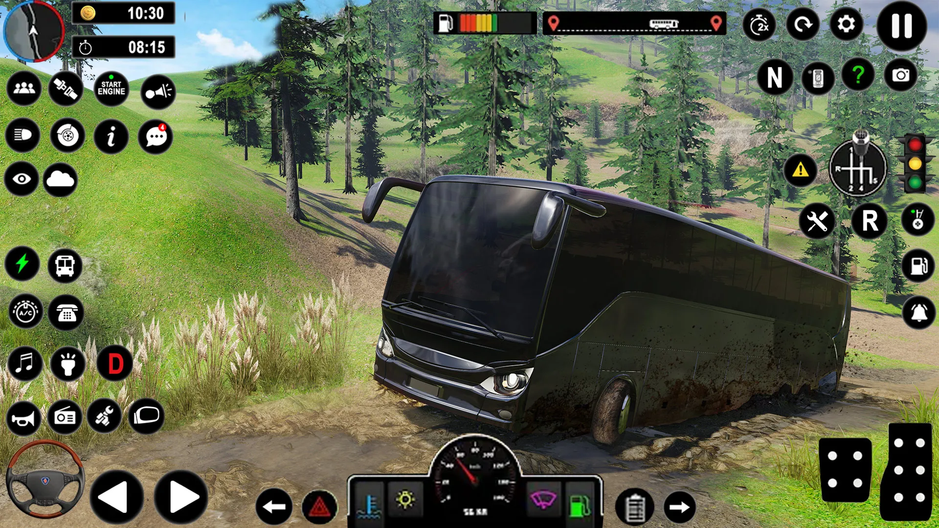 Offroad Bus Games Racing Games | Indus Appstore | Screenshot