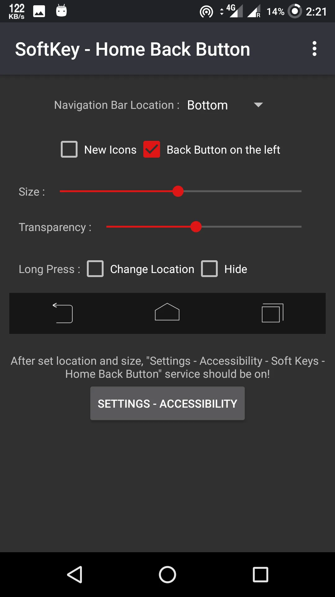 SoftKey - Home Back Button | Indus Appstore | Screenshot