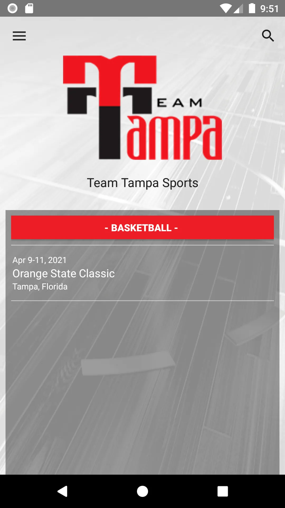 Team Tampa Sports | Indus Appstore | Screenshot