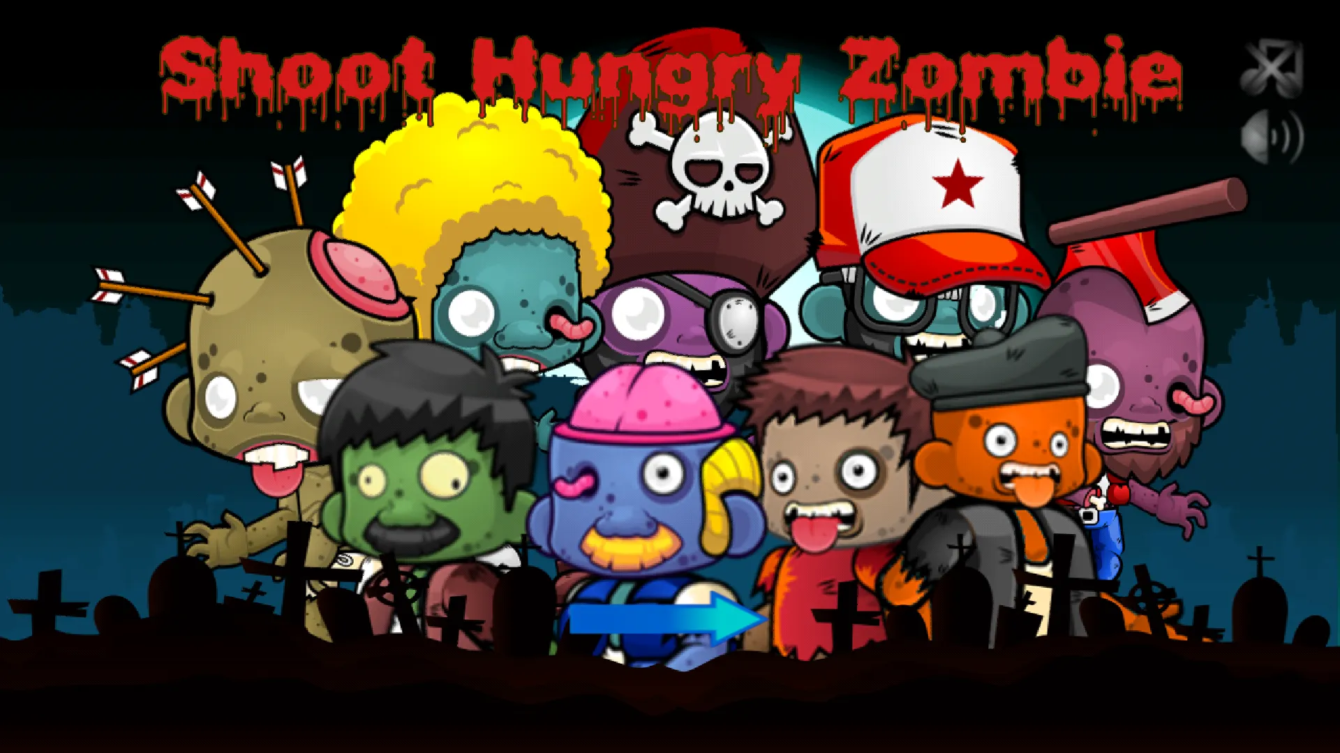 Shoot hungry zombie | Indus Appstore | Screenshot