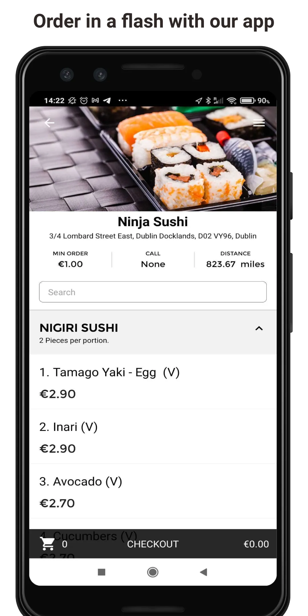 Ninja Sushi | Indus Appstore | Screenshot